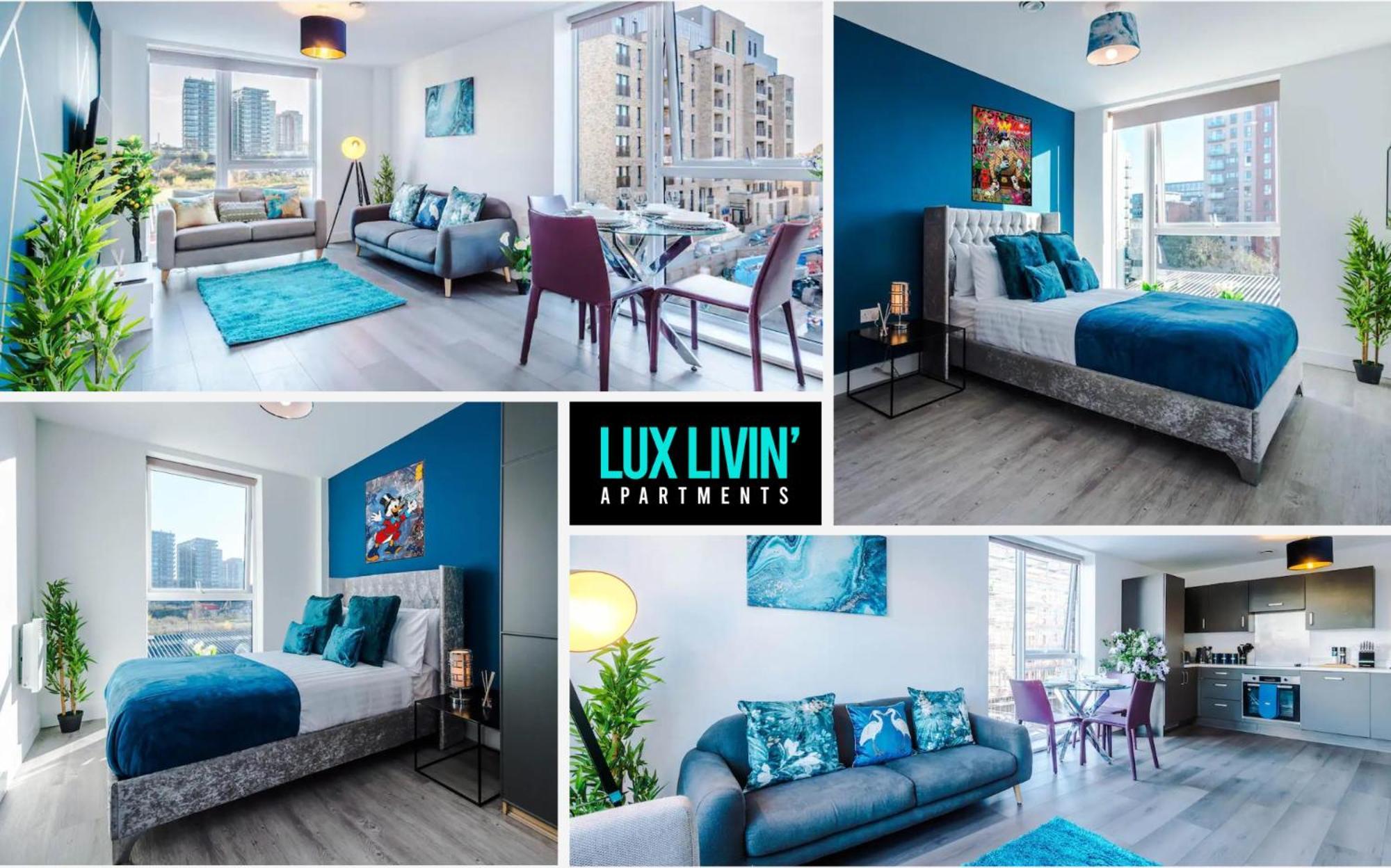 Lux Livin' Apartments - Luxury 5 Bed Apartment Manchester City Centre エクステリア 写真