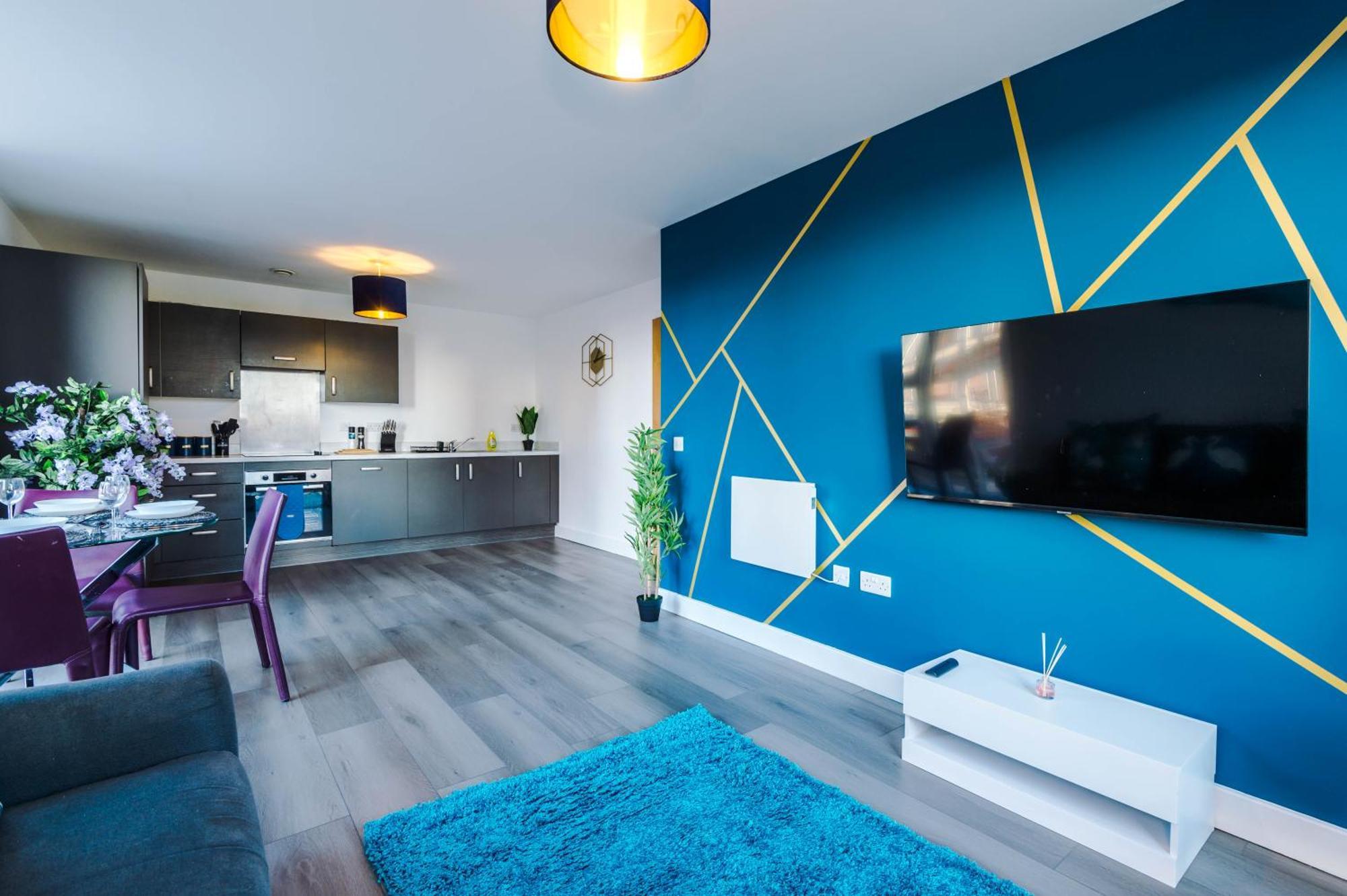 Lux Livin' Apartments - Luxury 5 Bed Apartment Manchester City Centre エクステリア 写真